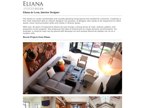 Eliana Interior Design