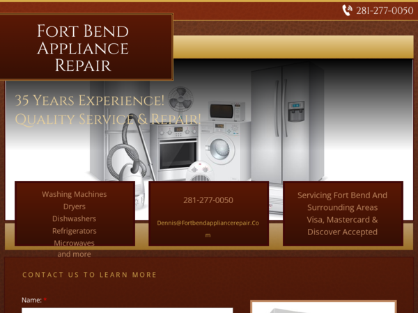 Fort Bend Appliance Repair