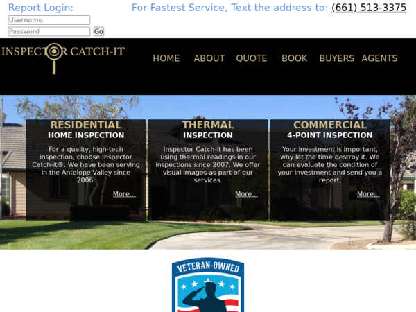 Inspector Catch-It Home Inspection