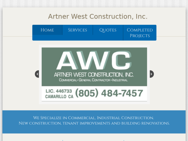 Artner West Construction Co