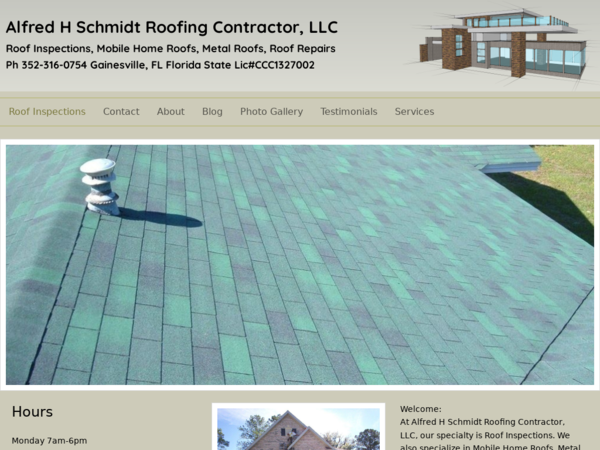 Alfred H Schmidt Roofing Contractor