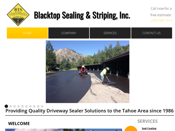 Blacktop Sealing & Striping