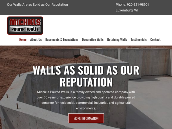 Michiels Poured Walls Inc