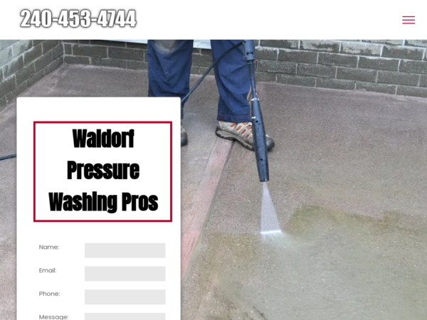 Waldorf Pressure Washing Pros