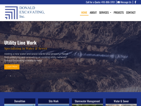 Donald Excavating Inc