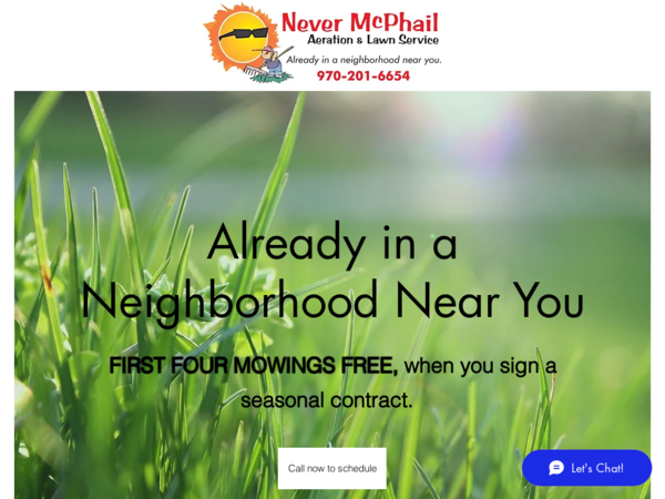 Never McPhail Aeration & Lawn