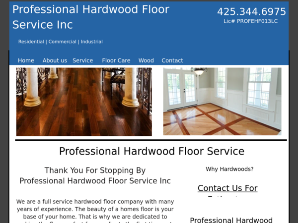 Professional Hardwood Floor