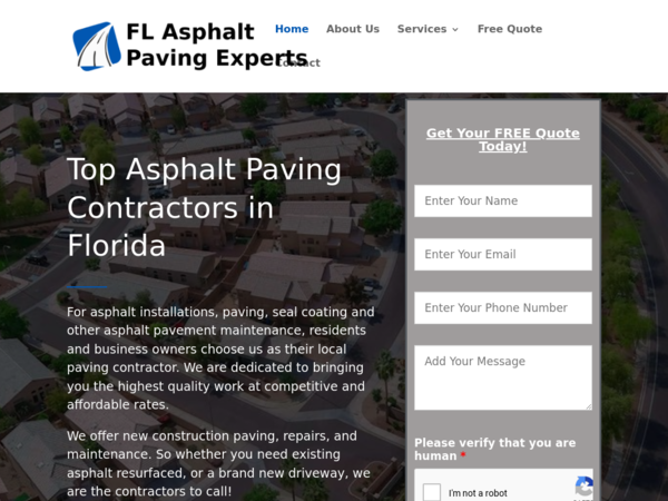 FL Asphalt Paving Experts Palm Harbor