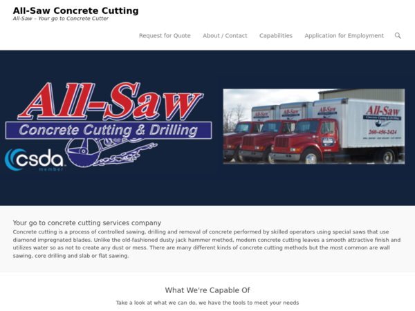 All-Saw Concrete Cutting & Drilling