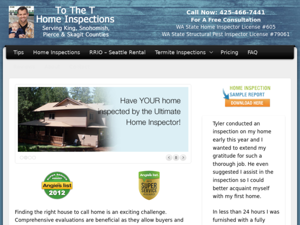 To the T Home Inspections Llc