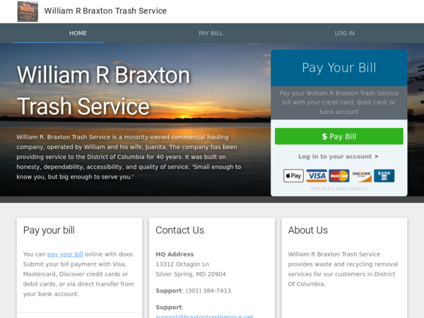 W R Braxton's Trash Services