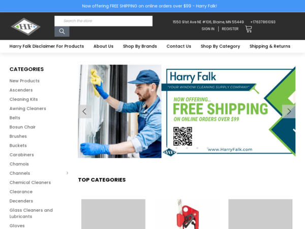 Harry Falk Window Cleaning Supplies Company