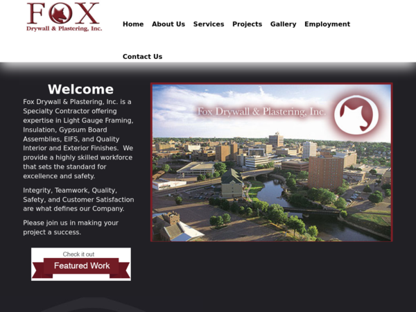 Fox Drywall & Plastering Inc