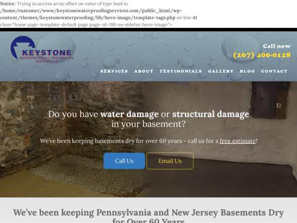 Keystone Waterproofing & Restoration Services