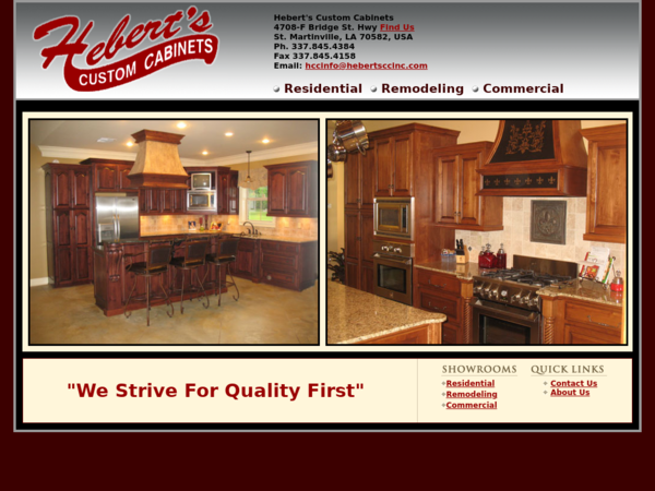 Hebert's Custom Cabinets
