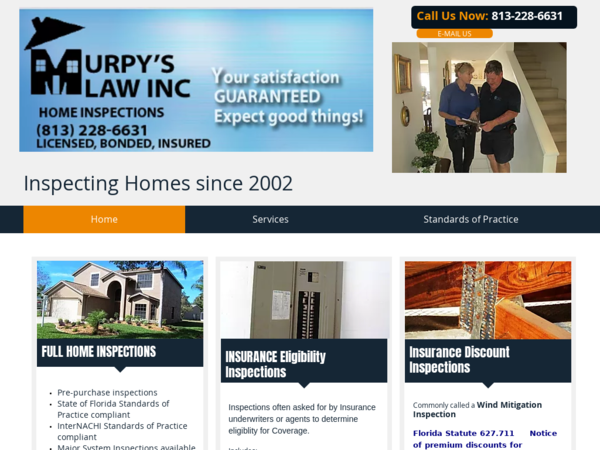 Murphy's Law Home Inspections