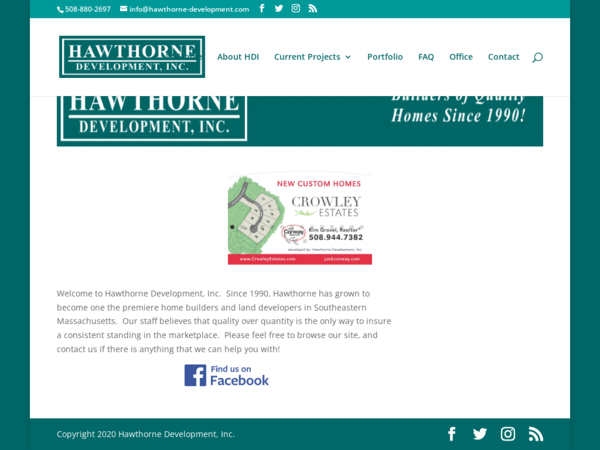 Hawthorne Development Inc
