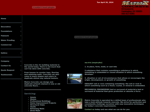 Matrix Concrete Inc