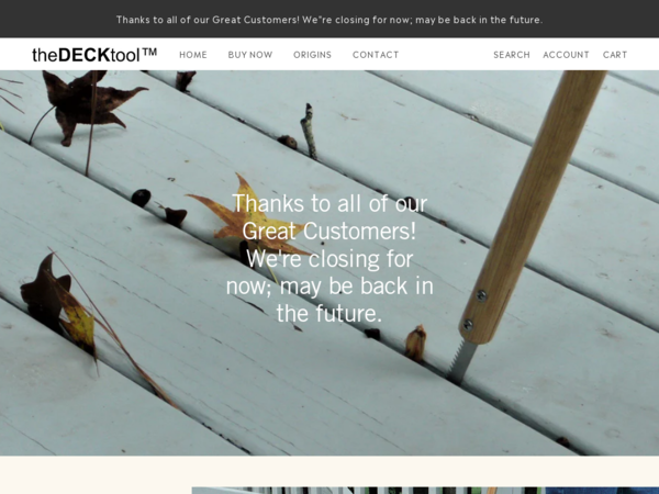 The Deck Tool