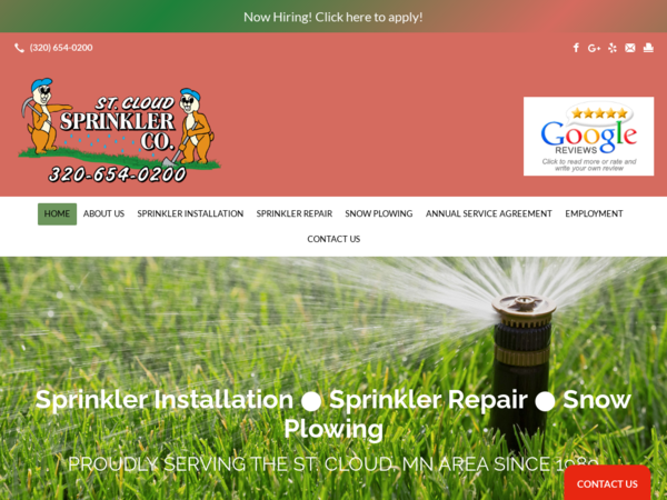 St Cloud Sprinkler Co Inc