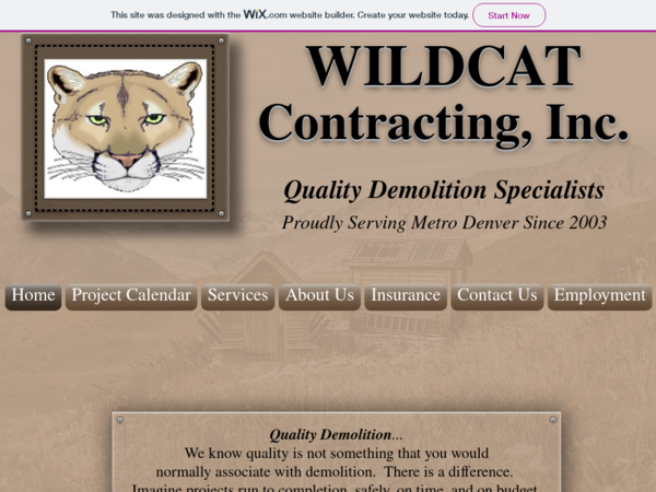 Wildcat Contracting Inc