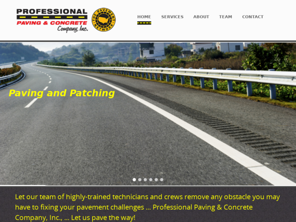 Professional Paving & Concrete Company