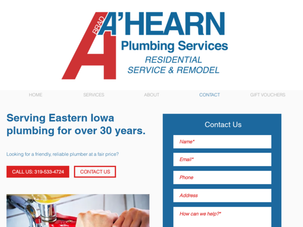 Brad A'hearn Plumbing Services