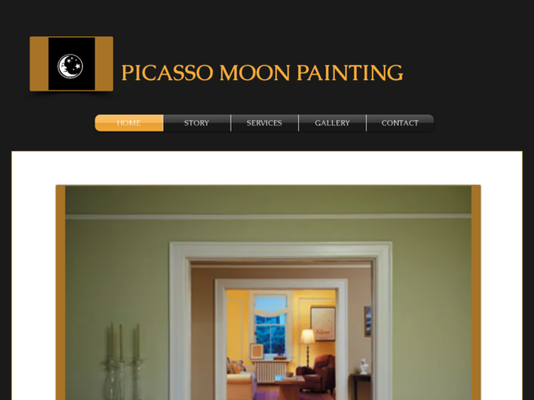 Picasso Moon Painting