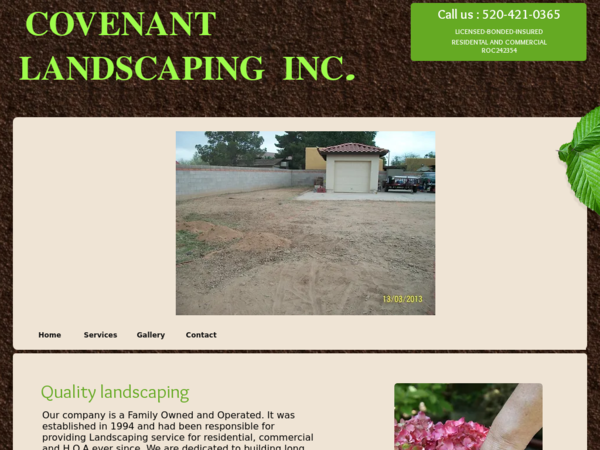 Covenant Landscaping Inc.