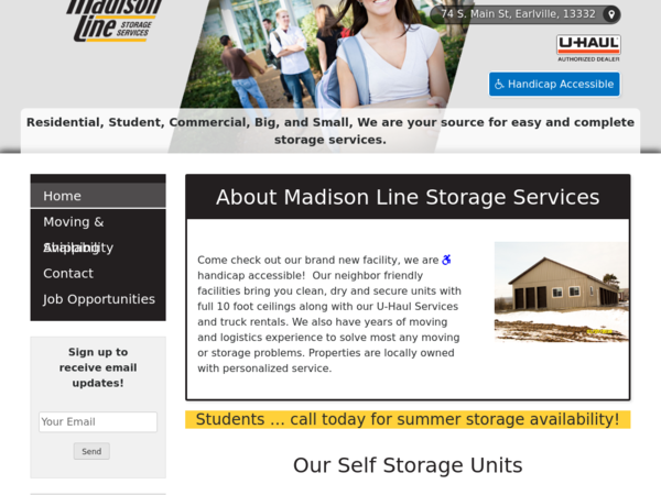 Madison Line Storage Services