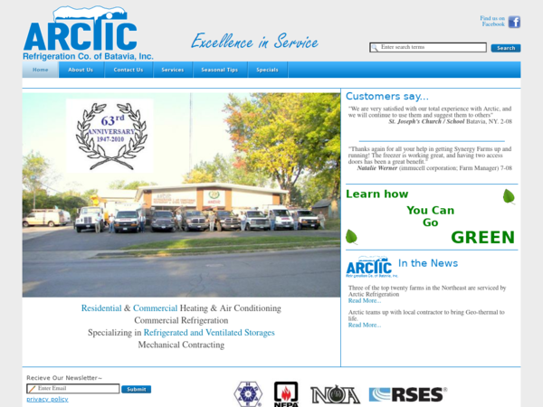 Arctic Refrigeration Inc.
