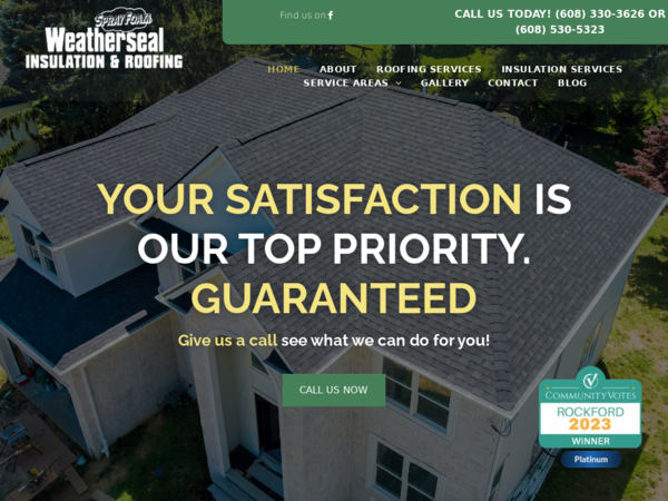 Weather Seal Insulation and Roofing