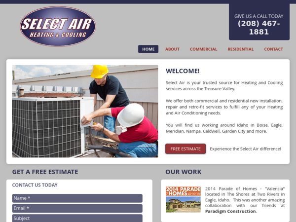 Select Air Heating and Cooling