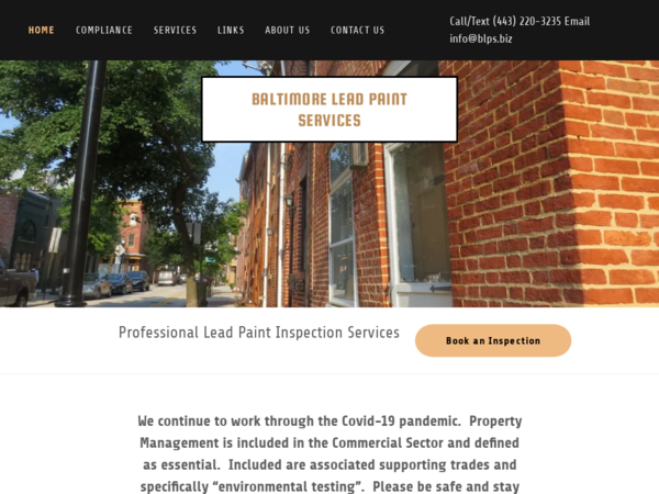 Baltimore Lead Paint Services