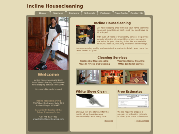 Incline Housecleaning