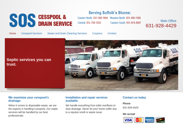 SOS Cesspool & Drain Service