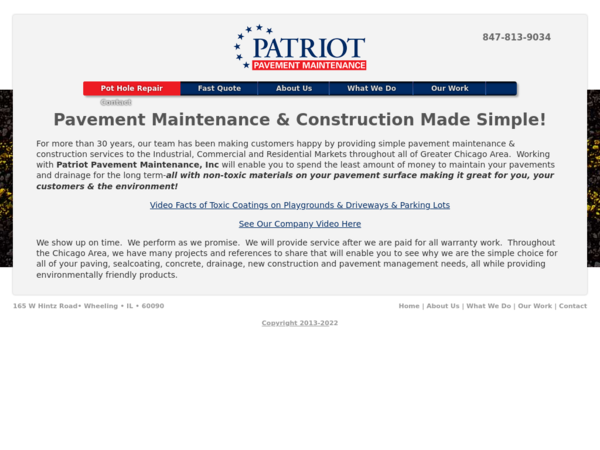 Patriot Sealcoat Inc.