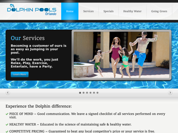 Dolphin Pools Orlando