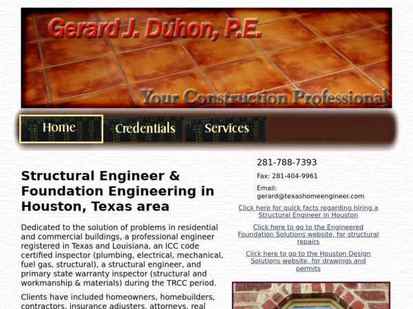 Houston Structural Engineer & Consultant