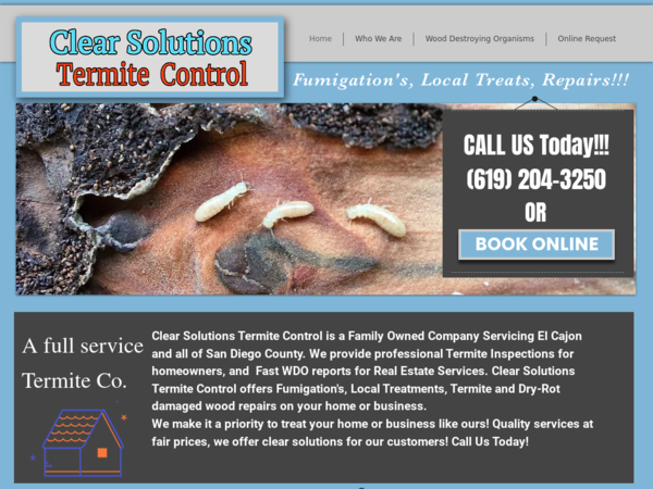 Clear Solutions Termite Control