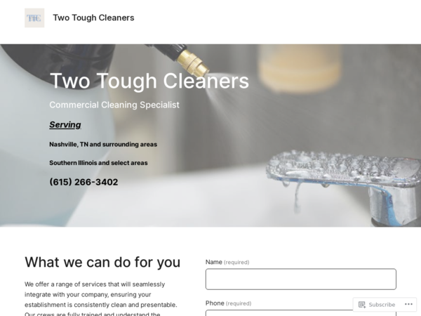Two Tough Cleaners LLC