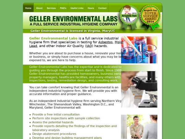 Geller Environmental Labs