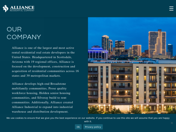 Alliance Residential Services Inc.
