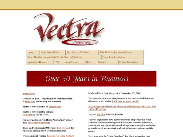 Vectra Enterprises Inc