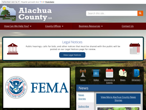 Alachua County Rural Collection Center