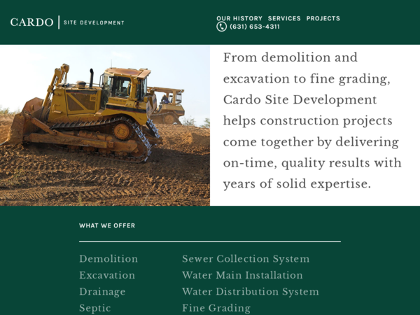 Cardo Site Development
