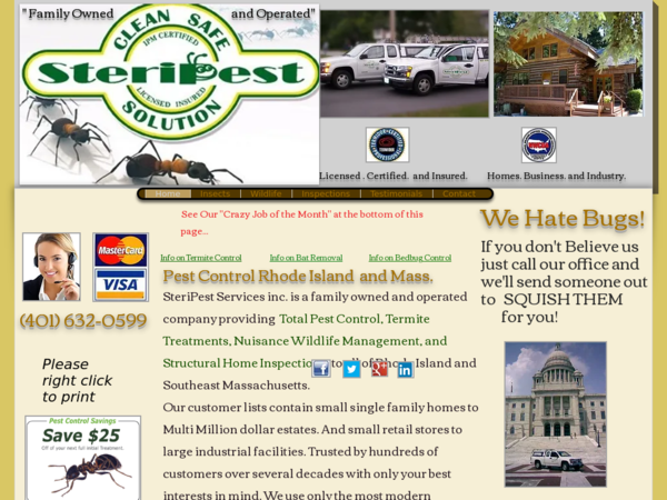 Steripest Services Inc