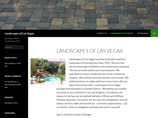 Landscapes