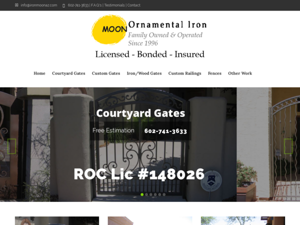 Moon Ornamental Iron