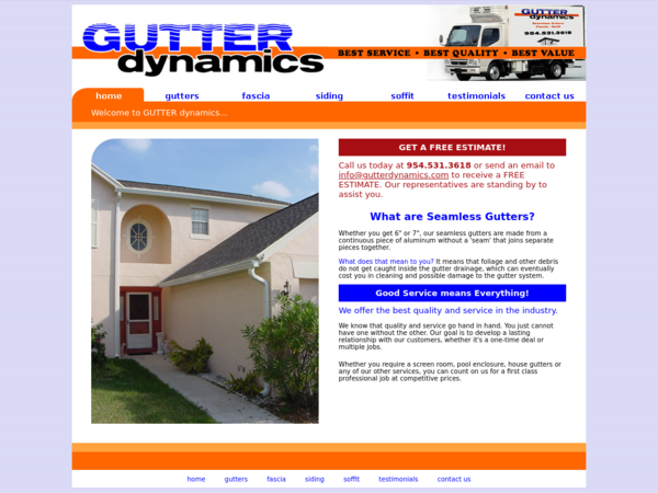 Gutter Dynamics